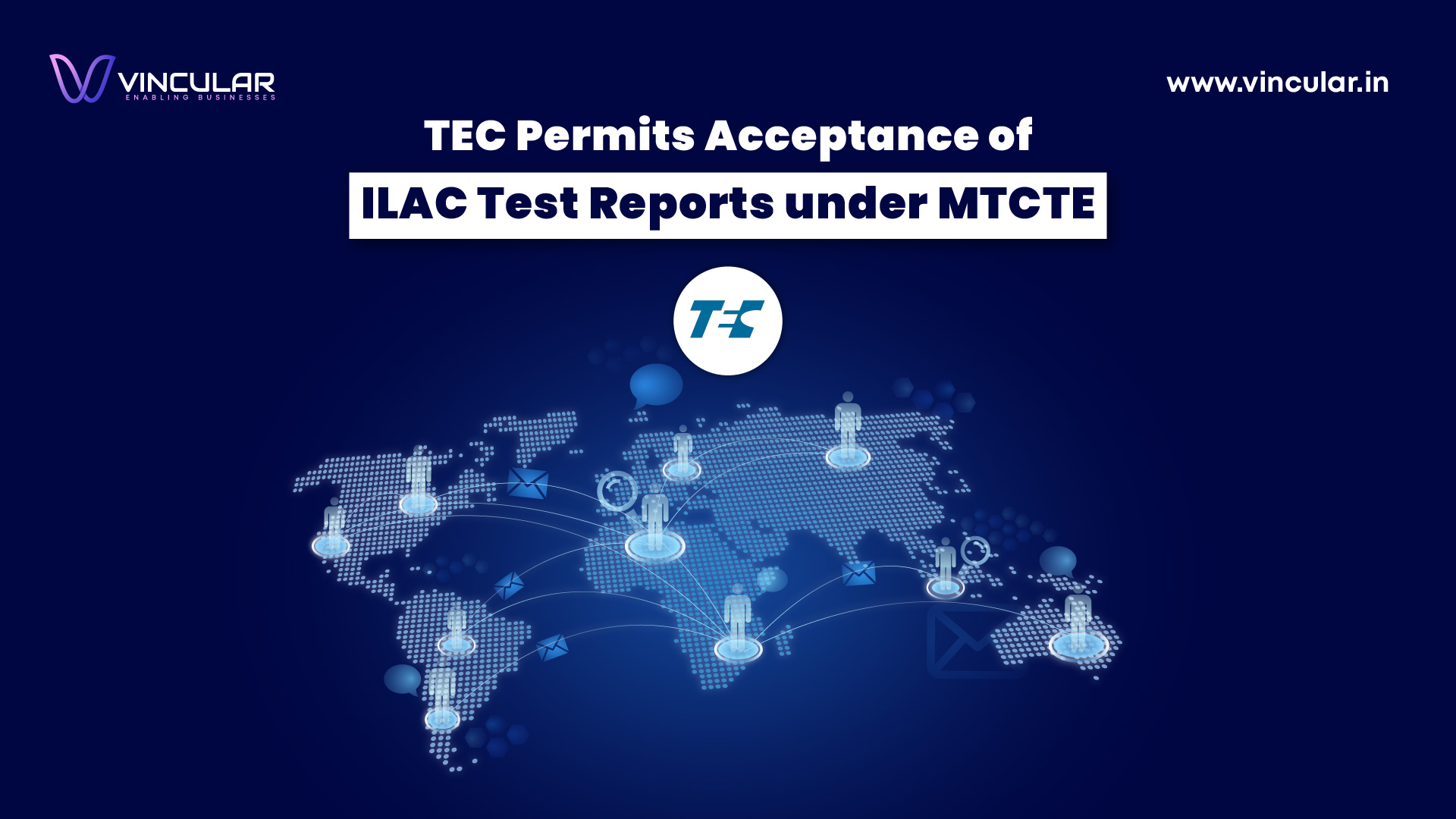 TEC Permits Acceptance of ILAC Test Reports under MTCTE - Banner-01